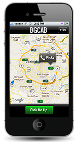Lexington Taxi Booking on Mobile